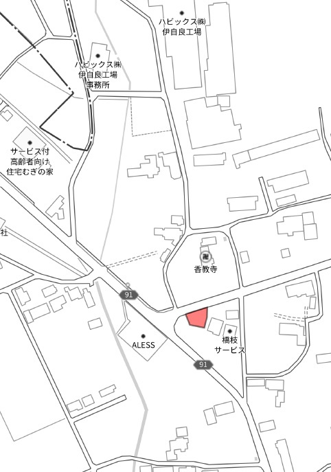 土地　藤倉の地図|地図