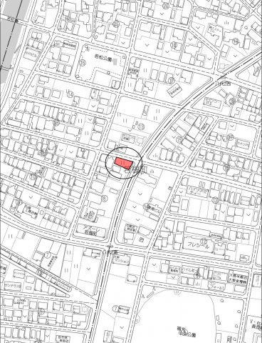 土地　若福町の地図|地図