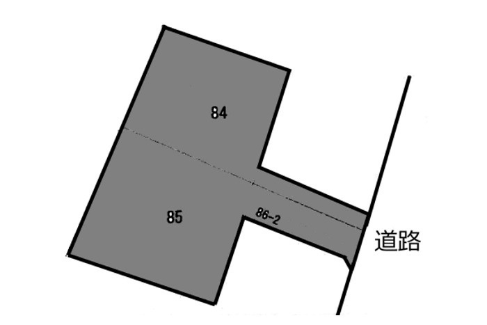 土地 生津外宮前町１丁目の土地図|平面図