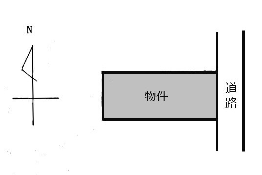土地　岩佐の土地図|平面図
