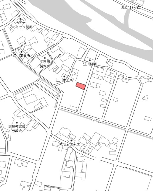 土地　岩佐の地図|地図