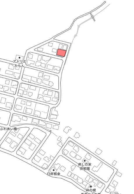土地　石谷の地図|地図