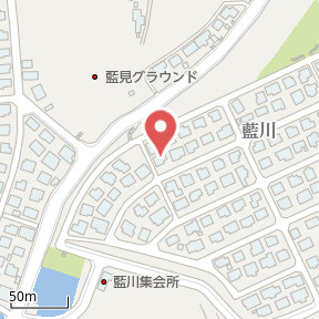 中古住宅 藍川の地図