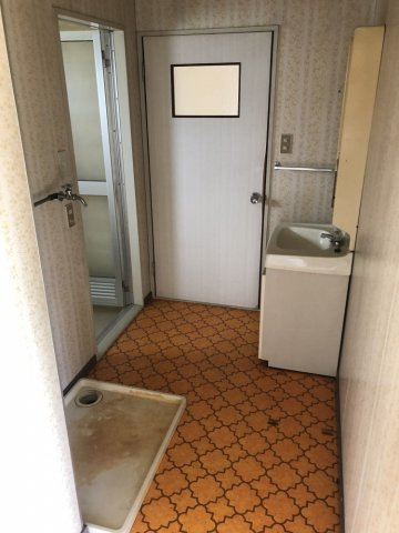 中古住宅 藍川の洗面所