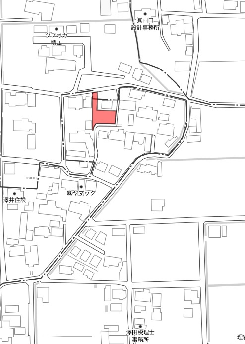土地　福富笠海道の地図|地図