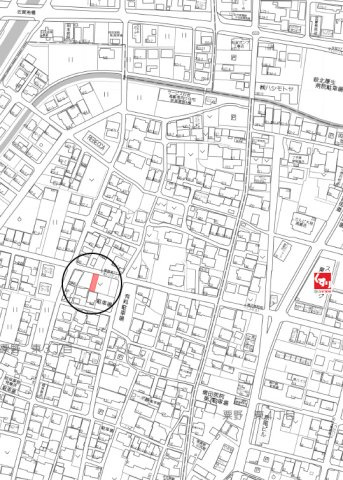 土地　粟野東３丁目の地図|地図