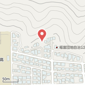 土地　福富の地図|地図