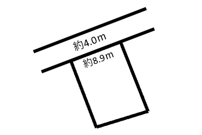 土地 高富の土地図|平面図