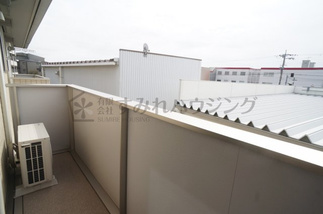 アネックス松香園のバルコニー