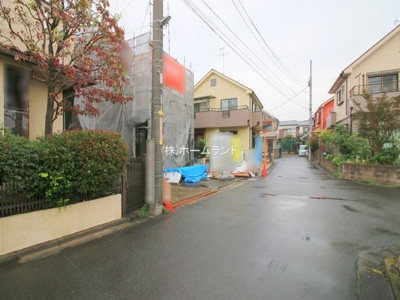 【前面道路含む現地写真】 | 立川市砂川町8丁目/新築戸建て