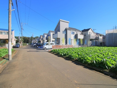 【前面道路含む現地写真】 | 幸町4丁目/新築住宅全2棟　1号棟
