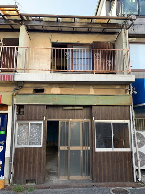 【外観】 | 八尾市緑ヶ丘4丁目　店舗付中古テラス