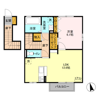 【間取り】 | ルナール　B