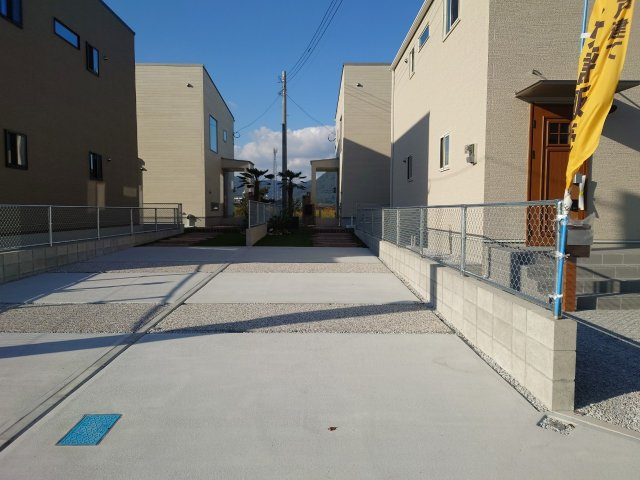 ーthe parkーザ・パークー行橋市中津熊　【行橋市　新築戸建て】の駐車場|駐車スペースは２台可能♪　【行橋市　新築戸建て】