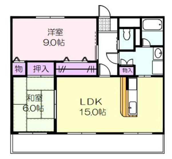 【間取り】 | ロイヤルハイツ壱番館