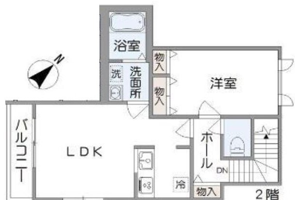 【間取り】 | メゾンボヌール | 49.75㎡／1LDK【メゾンボヌール】