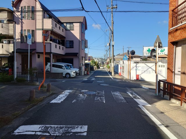 【前面道路含む現地写真】 | 山科区東野中井ノ上町　売地