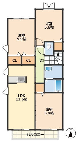 【間取り】 | シャーメゾンロハス