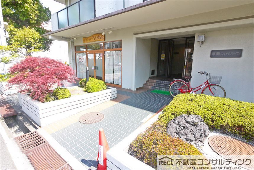 東灘スカイハイツのエントランス