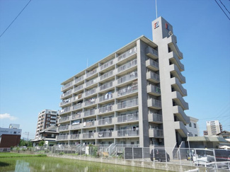 【外観】 | 徒歩3分のバス停からバスが出ています。緑豊かな箱崎公園が近くにあるので、お子様を遊ばせるのにもピッタリの環境です