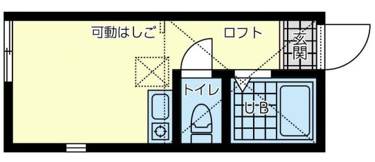 【間取り】 | ユナイト花月園エスメラルダの瞳