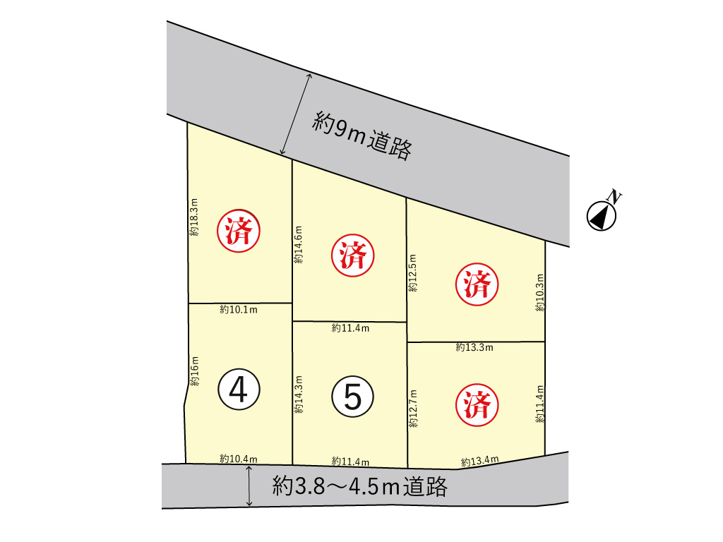 亀山市田村町《全6区画》の画像