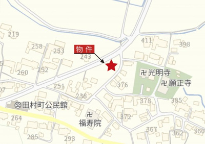 【地図】 | 亀山市田村町《全6区画》 | 詳細Map