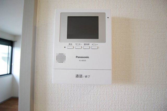 【セキュリティ】 | ルミエール永畑 B | モニター付きインターホン