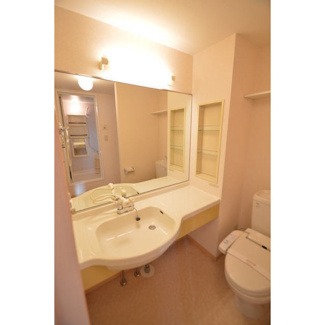 【洗面所】 | ルミエールやなせ | シャンプードレッサー