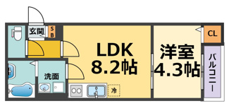 【間取り】 | ciel甲子園 | ciel甲子園