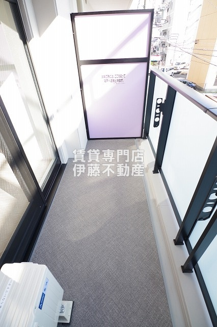S-RESIDENCE上飯田駅前のバルコニー