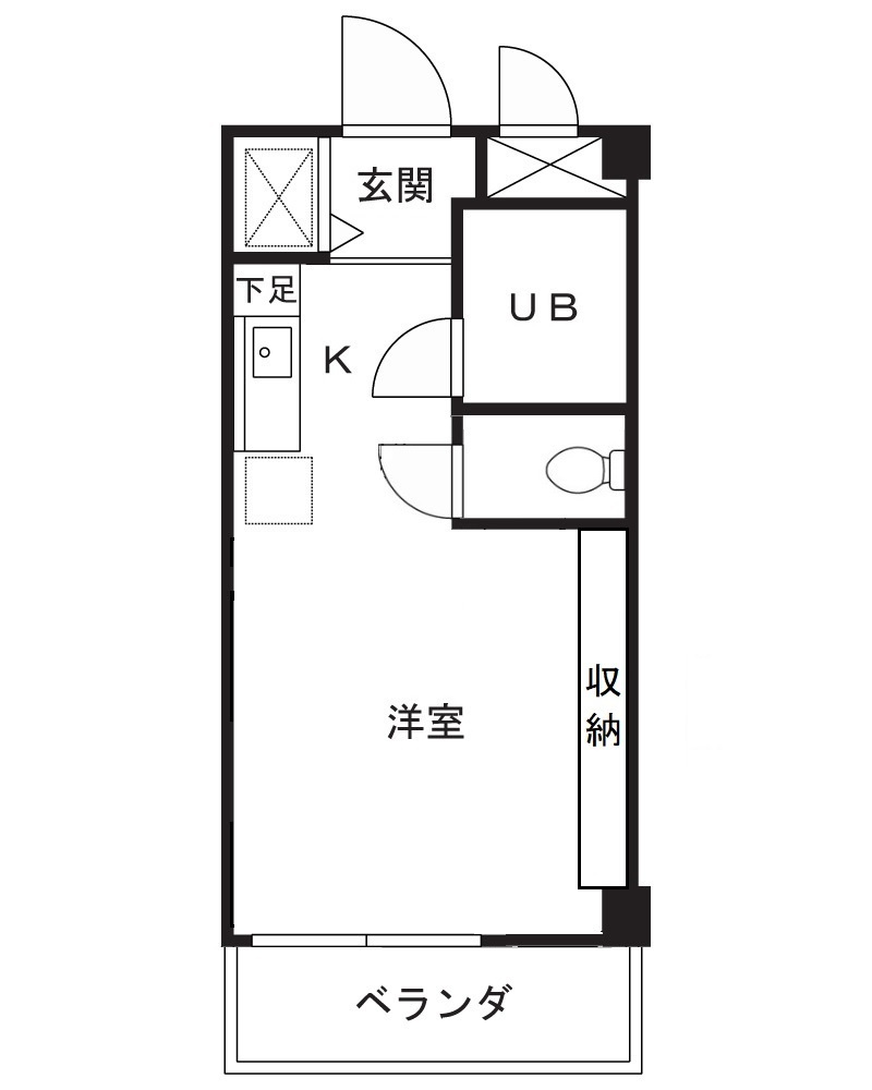 フローリエ細山Ⅲの間取り