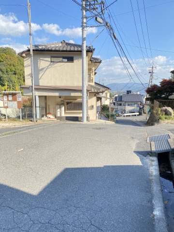 中古戸建　上安7丁目の前面道路含む現地写真