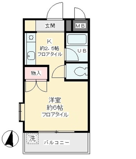 【間取り】 | ロワール仙川