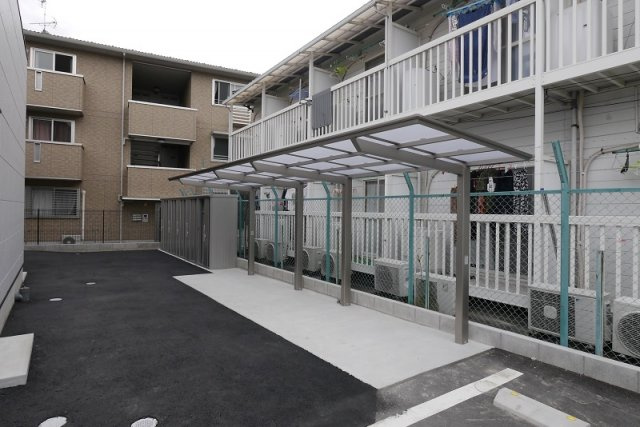 コーポさつきのその他共用部分|コーポさつき104号室　
駐輪場
コーポさつき104号室