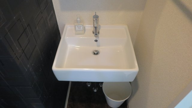 コンチネンタル難波東の洗面所