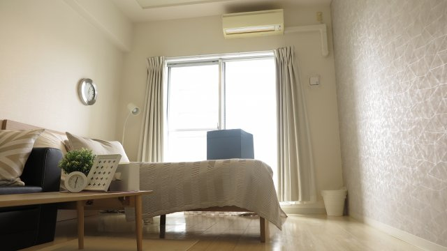 コンチネンタル難波東の寝室