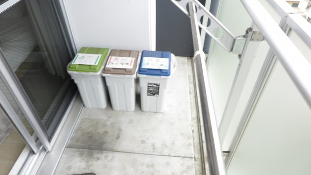 コンチネンタル難波東のバルコニー