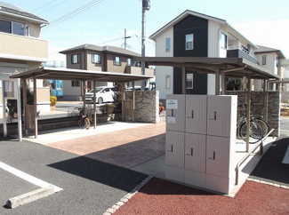 【その他共用部分】 | 駐輪場、宅配ボックス完備！