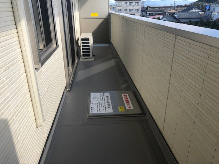 the Terrace御井町のバルコニー