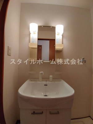 【洗面所】 | ウイング天伯　Ａ棟 | 別部屋写真です。
