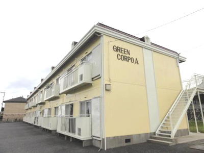 【外観】 | グリーンコーポ | 建物外観を気になさる方へ、見た目の良い物件です