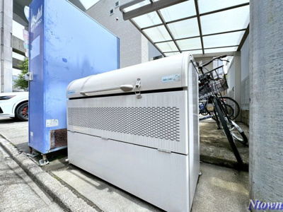 【その他共用部分】 | STAGE栄生 | ゴミ置き場です