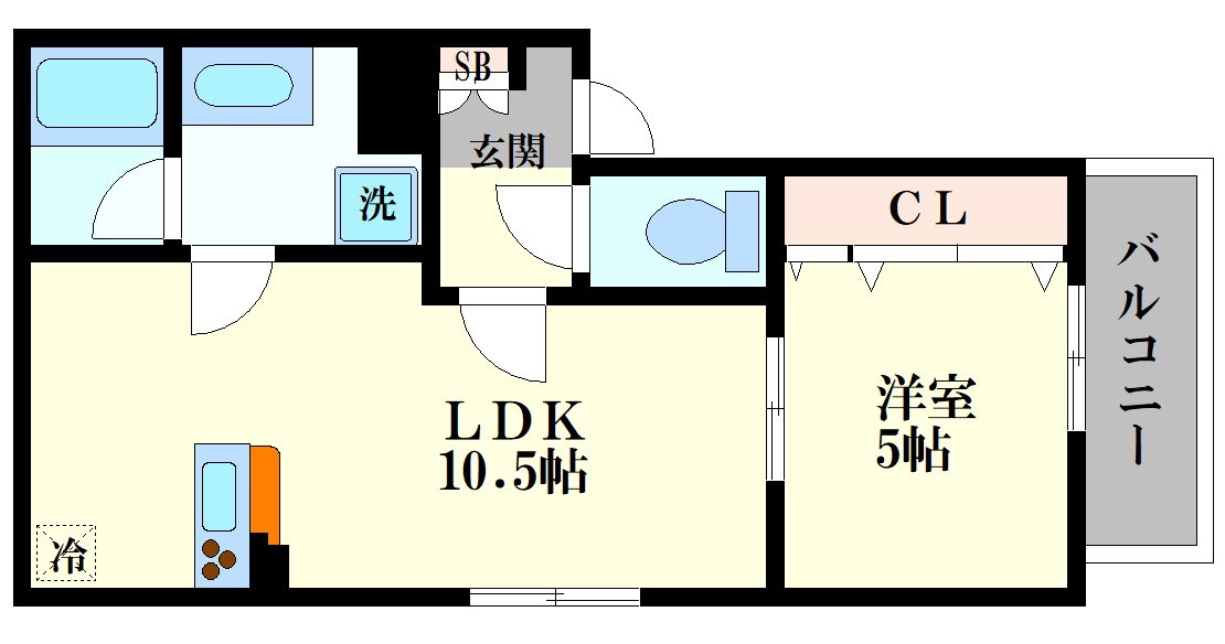 hugme　residenceの間取り