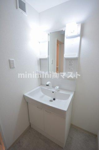 hugme　residenceの洗面所