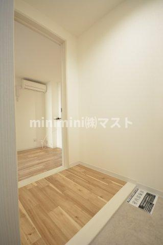 hugme　residenceの玄関