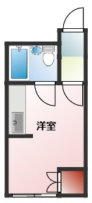 ハイツやまびこＡの間取り