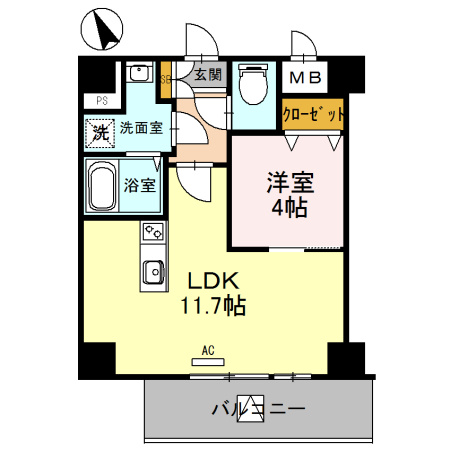 【間取り】 | プランドール林寺