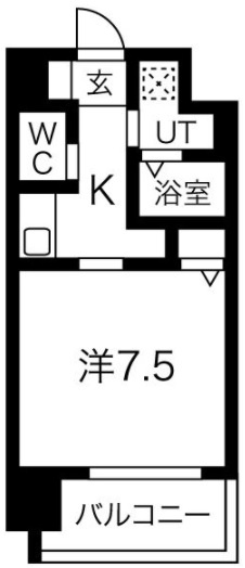 LIVIAZ　NAMBA　KRASSの間取り