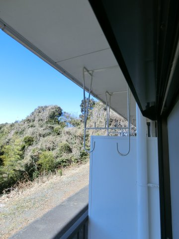 佐鳴台テニスビレッジのバルコニー